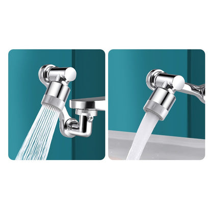 Flexibler Wasserhahnaufsatz mit 2 Wasserstrahl-Modi