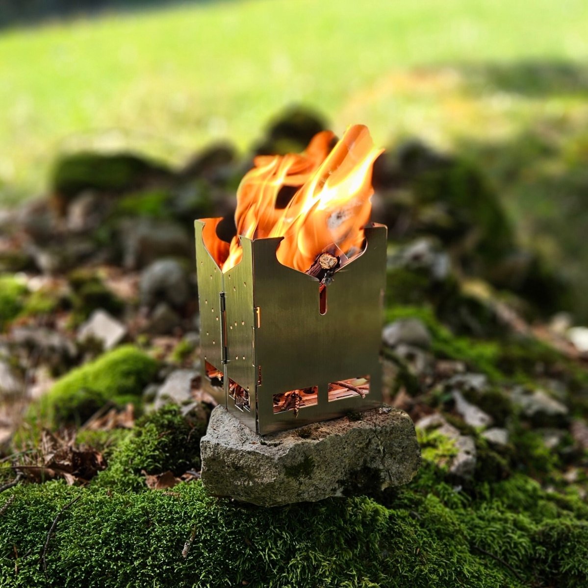 Garos Outdoor Kocher mit individueller Lasergravur – Firmenlogos & Sondergravuren möglich