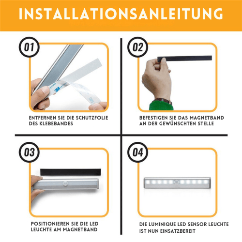 Luminique - LED Sensor Leuchten - Garos