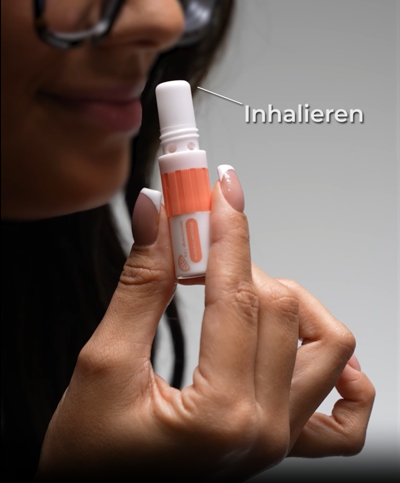 OriHerb Aroma Inhaler und Roll-On Duo in kompakter 2-in-1 Ausführung Anwendung