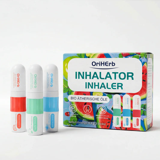OriHerb Aroma Inhaler und Roll-On Duo in kompakter 2-in-1 Ausführung