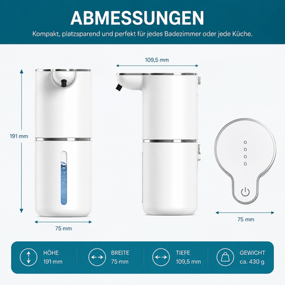 Berührungsloser Schaumseifenspender für Bad und Küche