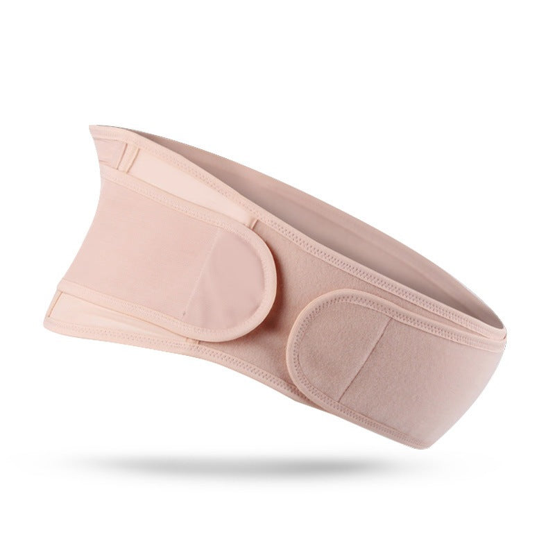 Schwangerschaftsgurt in Beige – bietet Komfort, Unterstützung und Atmungsaktivität für Schwangere.
