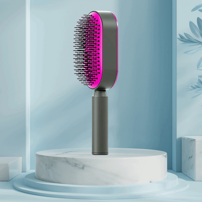 Selbstreinigende Haarbürste – Schmerzfreies Bürsten für alle Haartypen - Garos