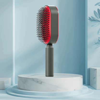 Selbstreinigende Haarbürste – Schmerzfreies Bürsten für alle Haartypen - Garos