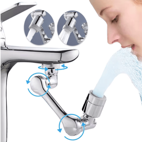 1080° drehbarer Wasserhahn-Sprühkopf für flexible Nutzung - Garos