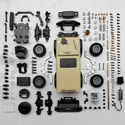 LDARC X43 RC Auto mit Fernbedienung und Lichtfunktionen